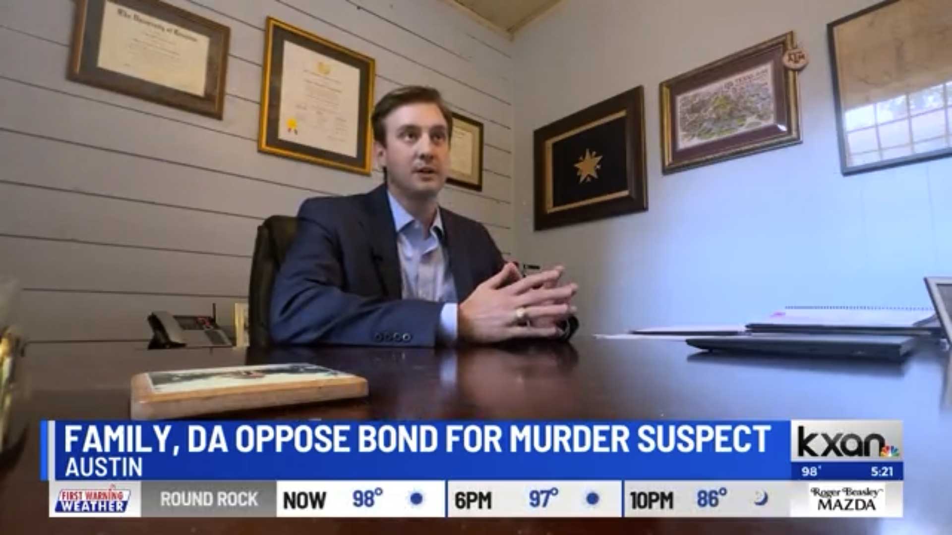 DA and Victim’s Family Oppose Bond for Teen Murder Suspect